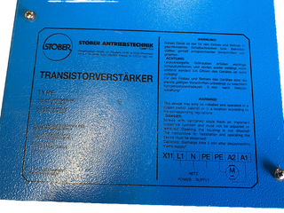 Stöber TAS 1013 Transistorverstärker 1,6 kW0