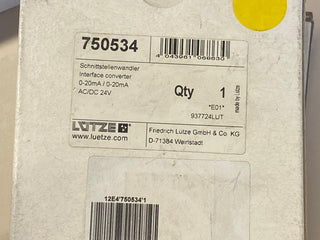 LUETZE 750534 919952 WAA 7-05341