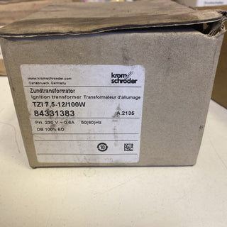 Kromschröder TZI 7,5-12/100W Zündtrafo 84331383 230V neu o. OVP0
