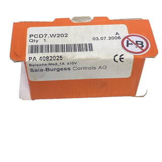 Saia Burgess PCD4.W202 Output Range Module SPS-Modul – neu0