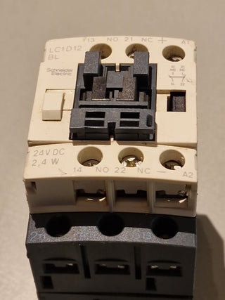 Schneider Electric Leistungsschütz LC1D12 BL power contactor 24 V DC 3P 3 NO0