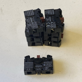 9x Siemens 3SB3400-0C Schaltelement / Kontaktblock 1 Ö (NC) – Neu/Sonstige