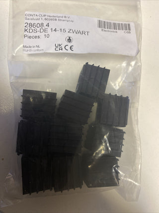 CONTA-CLIP KDS-DE 14-15 Dichtelement schwarz Kabeldurchführung neu1