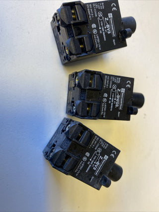 3x Telemecanique ZBV-3 Kontakt Z.. -BV3-KARTON2