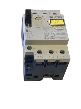 Siemens 3VU1300-1TF00 Leistungsschalter / Motorschutzschalter5