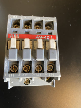 Set 5x ABB A9-40-L Schütz 230-240V 50Hz Leistungsschütz gebraucht1