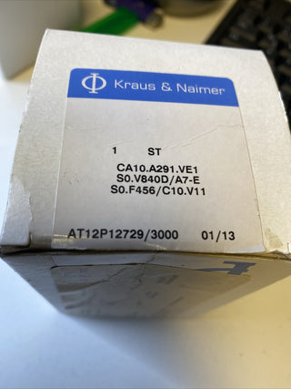 Kraus & Naimer Nockenschalter CA10 A291 VE1 – NEU & OVP3