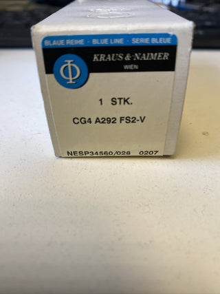 Kraus & Naimer Nockenschalter CG4 A292-FS2 V – NEU & OVP0