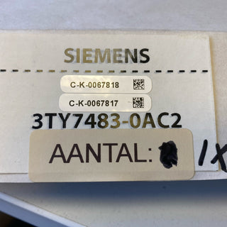 Siemens 3TY7483-0AC2 Magnetspule 24V AC für 3TF48/49 neu3