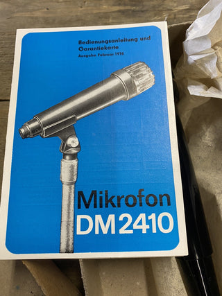Retromikrofon RFT DDR Neu 1984 TYP DM2416N/DM2417N0