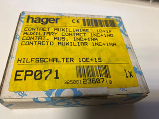Hilfskontakt für Schütze (EP071) 2A 1NA+1NC0