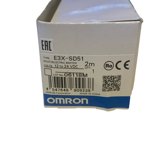 OMRON E3X-SD51 Digitaler Lichtwellenleiter-Verstärker – PNP – NEU & OVP0