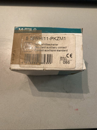 5x Klöckner Moeller NHI11-PKZM1 Hilfsschalter / Hilfskontakt – NEU & OVP