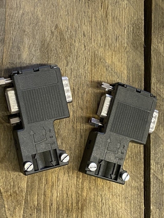 2x NEU Siemens 6ES7972-0BB12-0XA0 Profibus Stecker mit PG-Buchse2