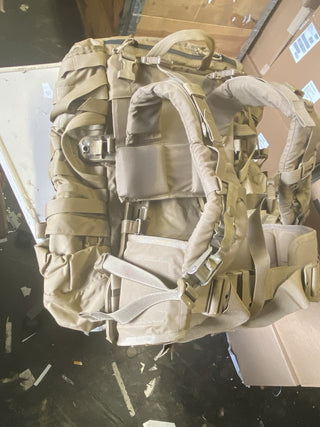 Original USGI USMC FILBE Pack System Rucksack Komplett Coyote Brown Marine Corps