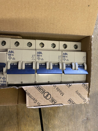 ABL Sursum B8T8 Leitungsschutzschalter Sicherungsautomat B8 230V 2-polig NEU2