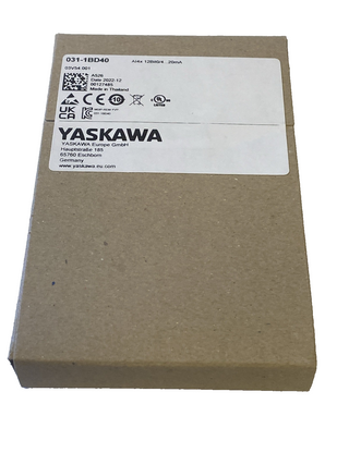 Yaskawa VIPA SM 031 - Analoge Eingabe - 031-1BD40 - Neu & OVP (4AI, 0-20mA)0