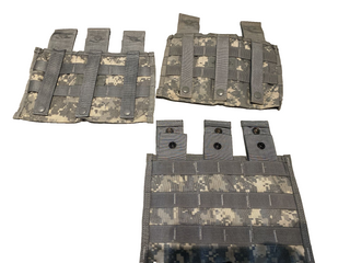 LOT von 3 US Military Molle II Triple Mag Pouch ACU Digital NSN 8465-01-525-05983