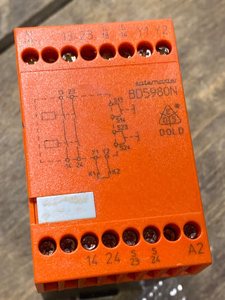 DOLD BD 5980N.02 SAFEMASTER – Zweihand-Sicherheitsrelais 24V1