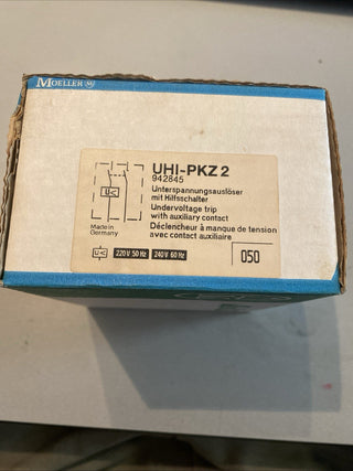 Klöckner Moeller UHI-PKZ2 Unabhängiger Hilfsschalter / Frühschließer – NEU 