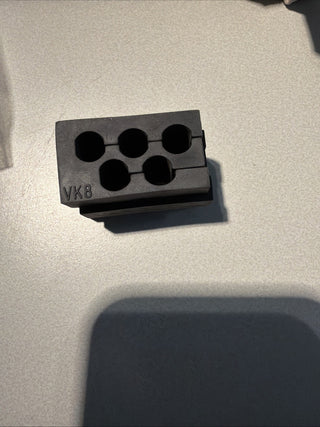 3x Lütze Gummimodul VARIO VK8 rubber modules 606155 CABLEFIX 7,5-8,5mm TPE2