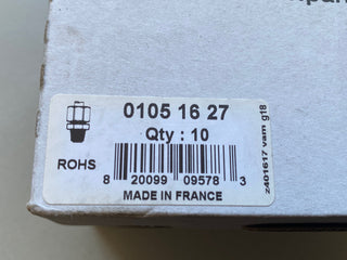 10x Parker Legris 0105 16 27 Kompressionskupplung 16mm R 3/4" Messing NEU0