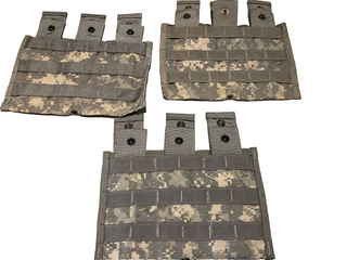 LOT von 3 US Military Molle II Triple Mag Pouch ACU Digital NSN 8465-01-525-05987