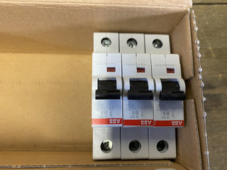 3X ABB Stotz S&J Sicherungsautomat S201-B62