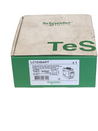 Schneider Electric LC1D40AP7 TeSys Deca Leistungsschütz 40A 18,5kW 230V AC – NEU0