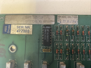 ABB SAFT 103 CON CPU Steuerplatine 57777290-MD / 901003 – Gebraucht5
