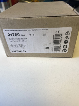 Wöhner 01760 120 - 300 mm² Spreizklemme 3 Stück0