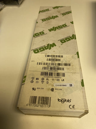 01406916 WAGO 781-601 DURCHGANGSKLEMME 4Q 50stück0