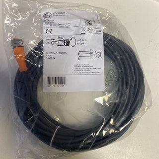 ifm electronic EVC003 Anschlusskabel M12 – 10 m PUR – neu ohne OVP2