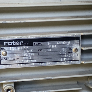 Elektromotor ROTOR-NL 4AP80-6 | Drehstrommotor Motor | Gebraucht1
