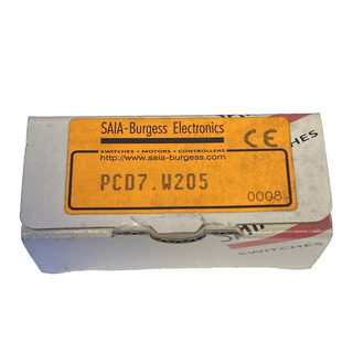 Saia Burgess PCD7.W205 – Analoges Ausgangsmodul (4…20 mA) – NEU & OVP1