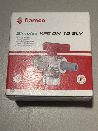 Simplex Flamco KFE-Kugelhahn 1/2" AG Füllhahn Heizung Trinkwasser NEU0