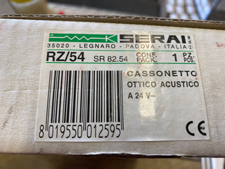 SERAI SR82.54 RZ/54 – Akustisches & Visuelles Alarmgerät – NEU & OVP1