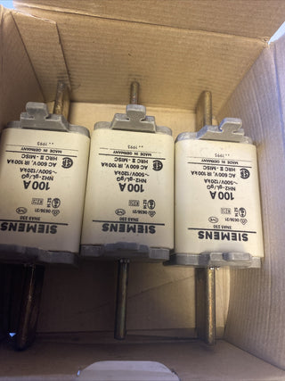 3x Siemens NH-Sicherungseinsatz 3NA5 230 | NH2 | 100A | gG/gL | NEU & OVP2
