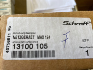 nVent Schroff Maxpower MAX 124 | 19" Netzteil 24V / 100W | 131001050
