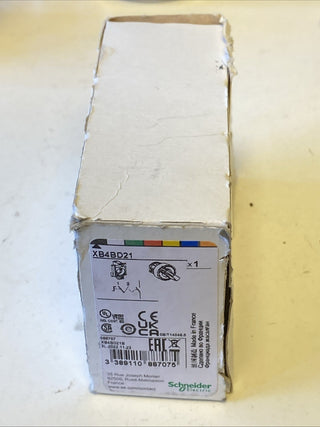 Schneider Electric XB4BD21 Harmony XB4BD21 Wahltaste Drehschalter Schwarz 2 x 901