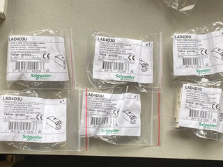 6X Schneider Electric Beschaltungsmodul LAD4D3U Überspannungsbegrenzer0