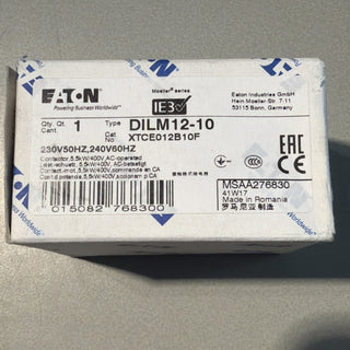 Eaton Moeller DILM12-10 276830 Leistungsschütz 230V 5,5kW neu0