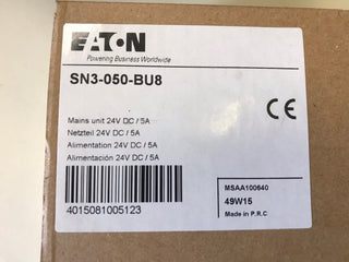 Eaton (Moeller) SN3-050-BU8 Schaltnetzteil, 24V DC, 5A (Industriequalität)0