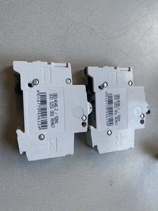 2x ABB S201-K16 Leitungsschutzschalter 1-polig 16A Charakteristik K – Gebraucht3