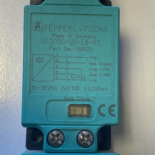 Pepperl+Fuchs UC3000+U9+E6+R2 Ultraschallsensor VariKont – gebraucht4