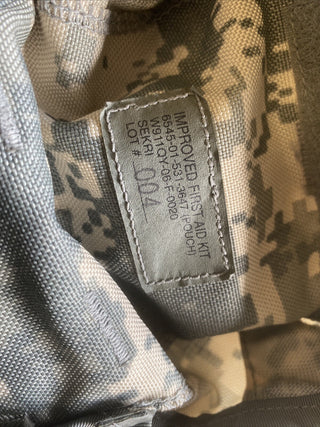 US Military MOLLE II IFAK Pouch w/ INSERT - ACU IMPROVED First Aid Kit16