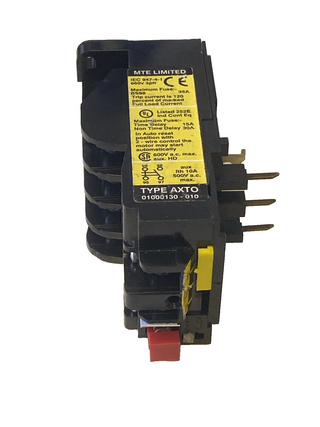 MTE AXTO 01000130-010 Thermisches Überlastrelais | Contactor Overload 8-12A0