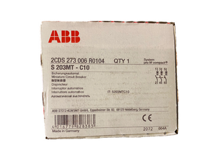 ABB S203MT-C10 Sicherungsautomat | 3-polig | 10A | C-Charakteristik | NEU & OVP1