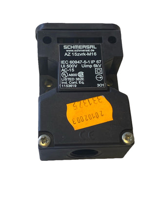 Schmersal Sicherheitsschalter AZ 15 ZVRK-M16 Positionsschalter IP67 NEU0