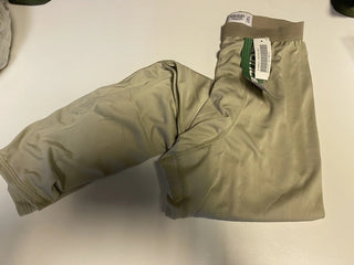 US Army X-Small Regular Silks Gen III Level 1 Kaltwetterhose Bottom Sand Goo